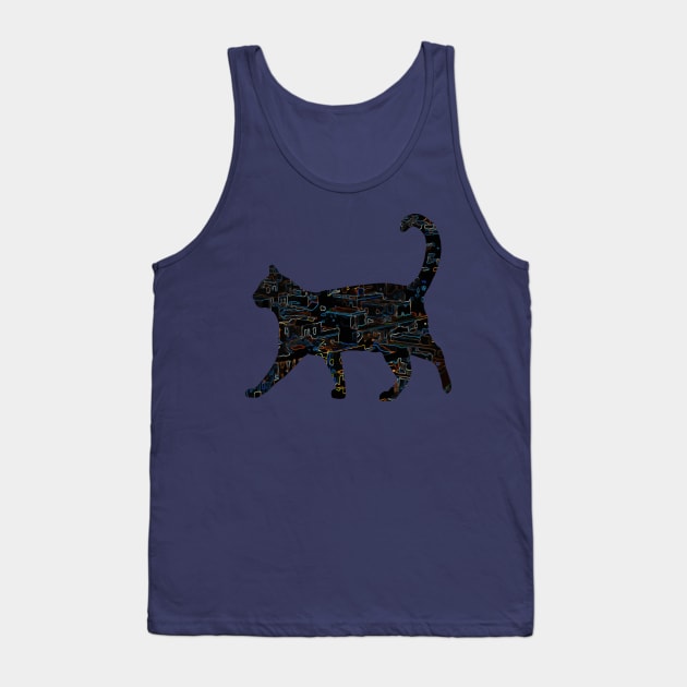 cute cat Tank Top by denissmartin2020